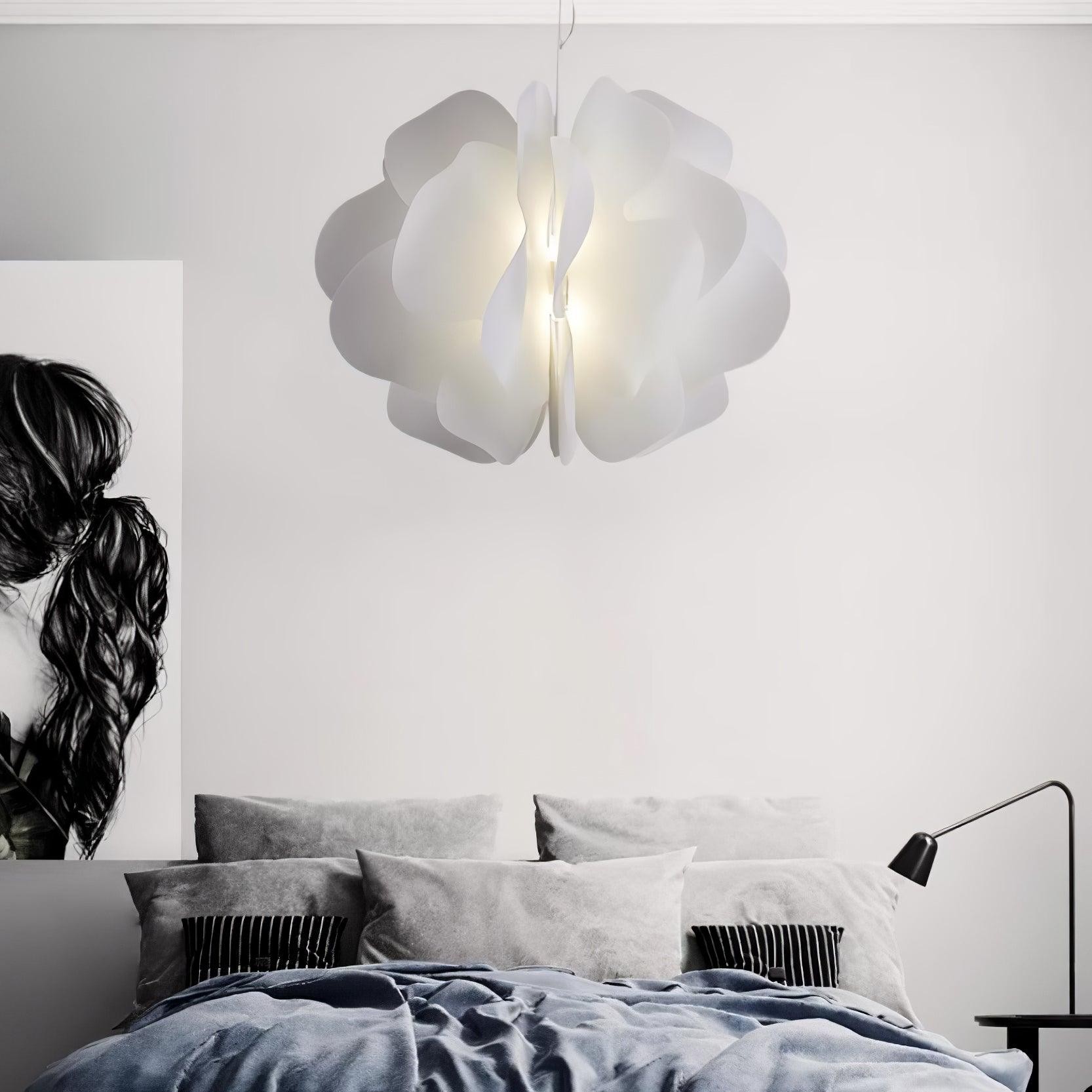 Modern Plastic Flower Design Pendant Lamp M527