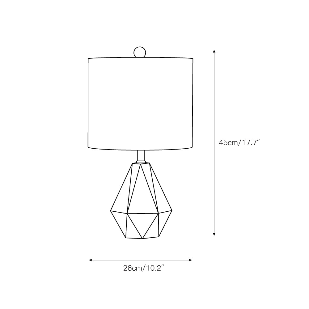 Vaughn Table Lamp T1744