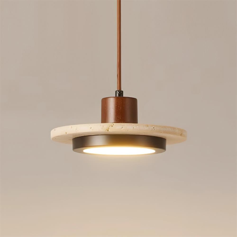 Creative Retro Regular Disc LED Pendant Lamp M152