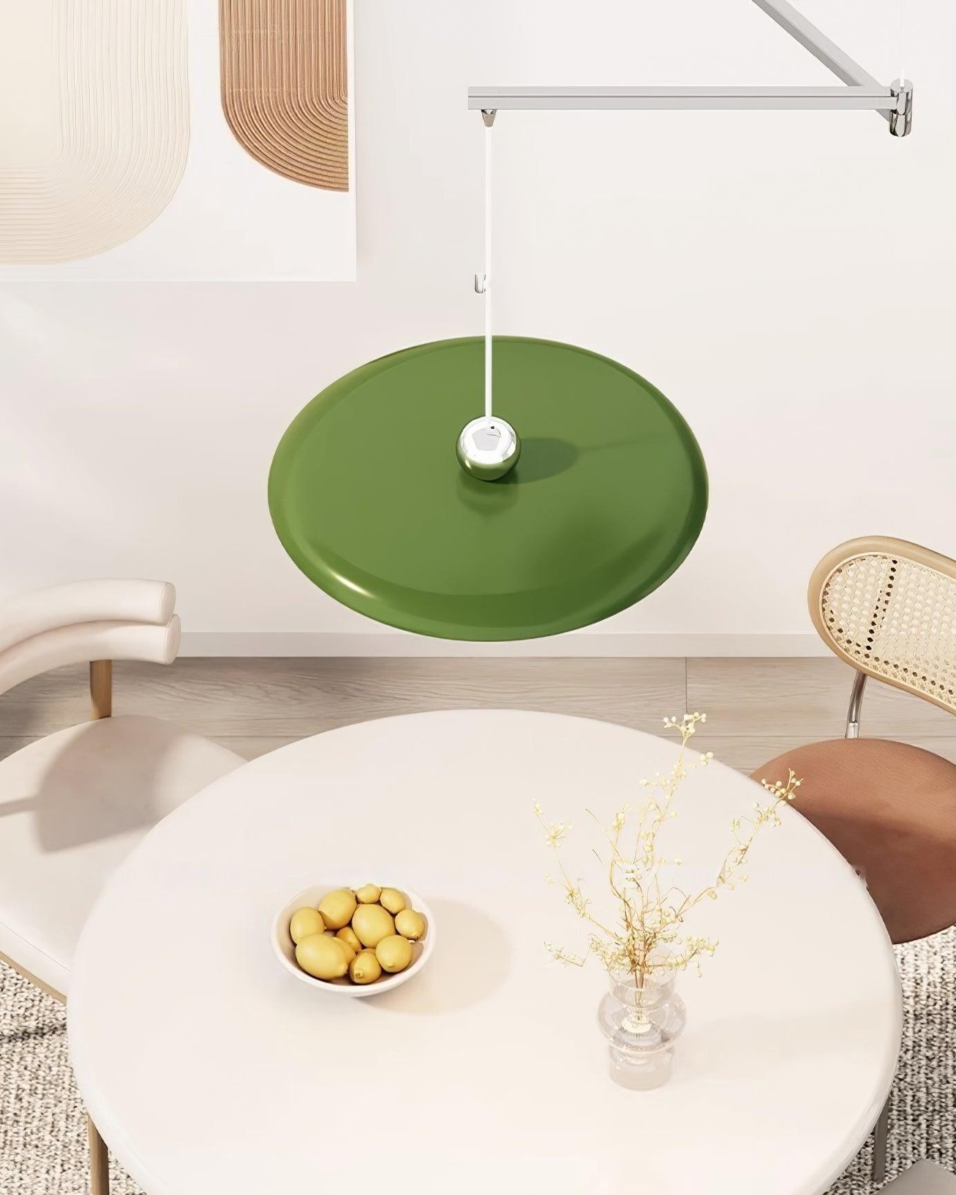 Simple Modern Adjustable Swing Arm Disc Pendant Lamp M11