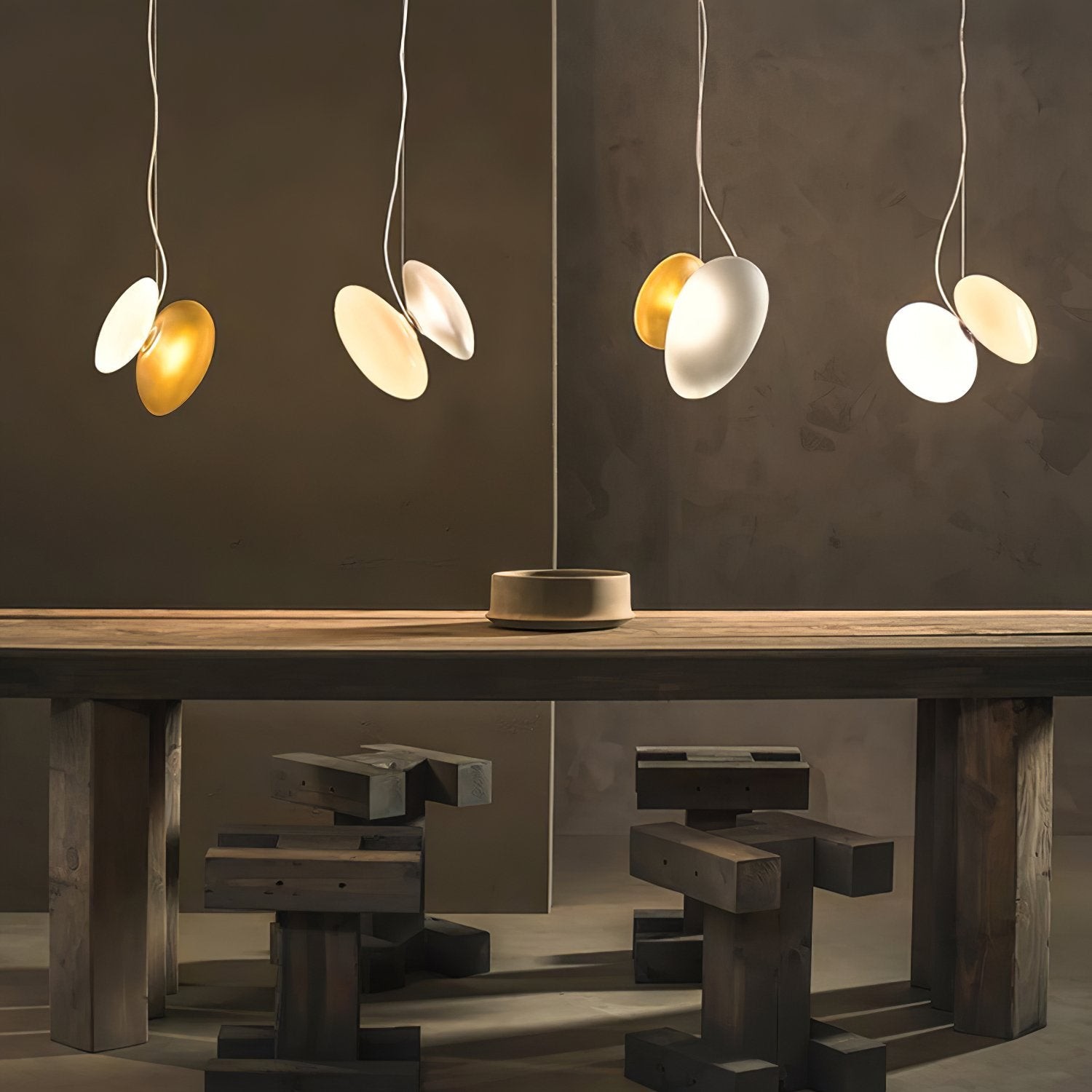 Translucent Frosted Glass Pendant Light M217