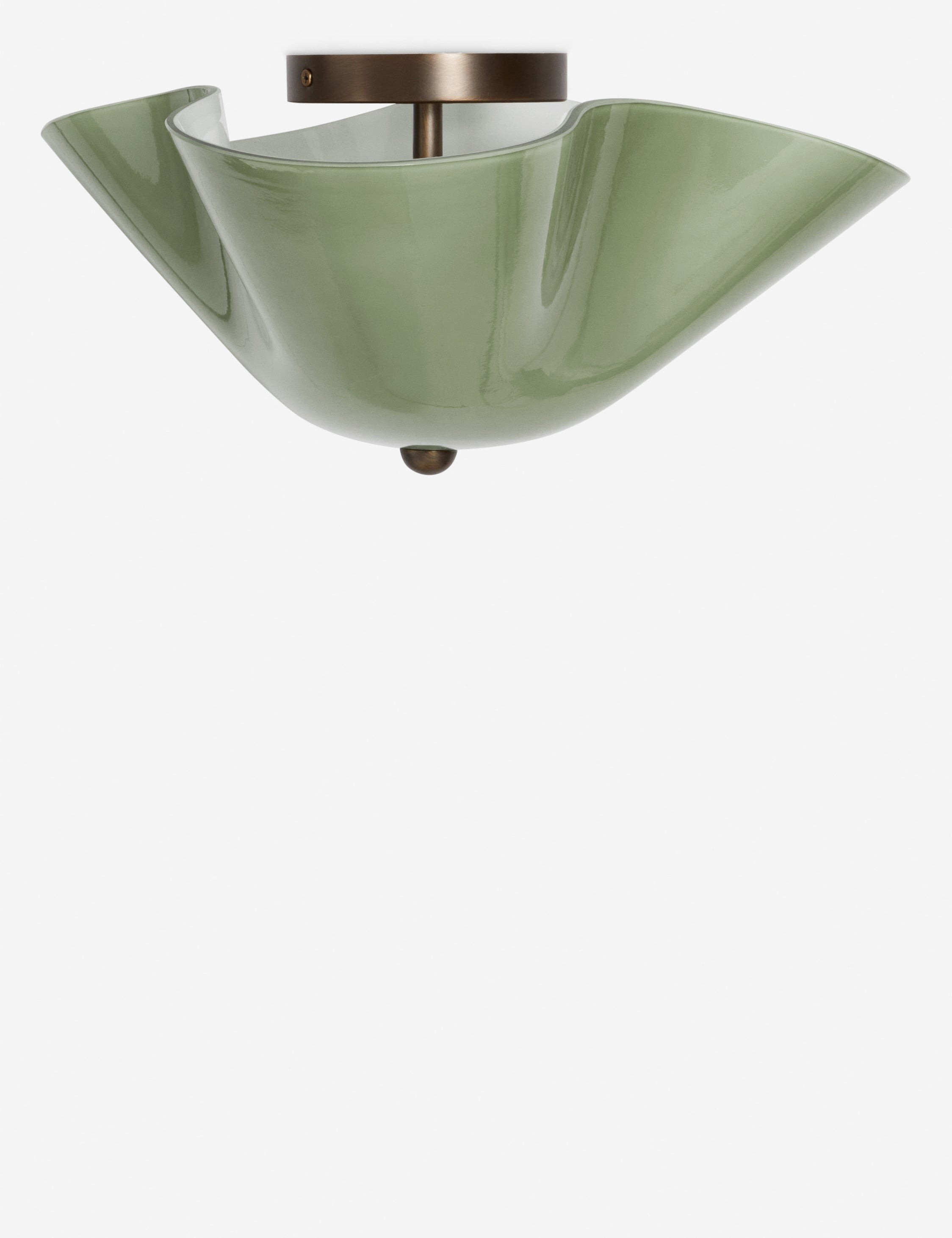 Bellina Modern Glass Flush Mount - Accent Light for Living Spaces T283