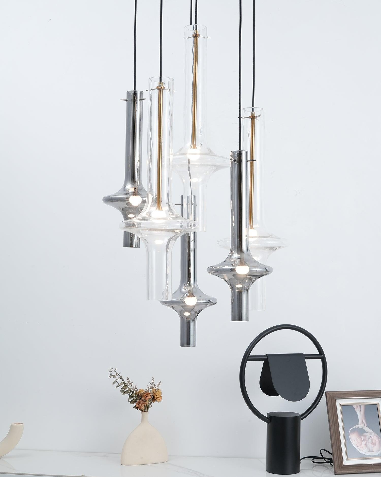 Modern Creative Glass Tube Pendant Lamp M02