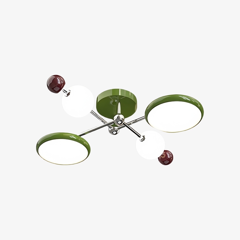 Bauhaus Style LED Ceiling Lamp - Branch Design for Living Room S390