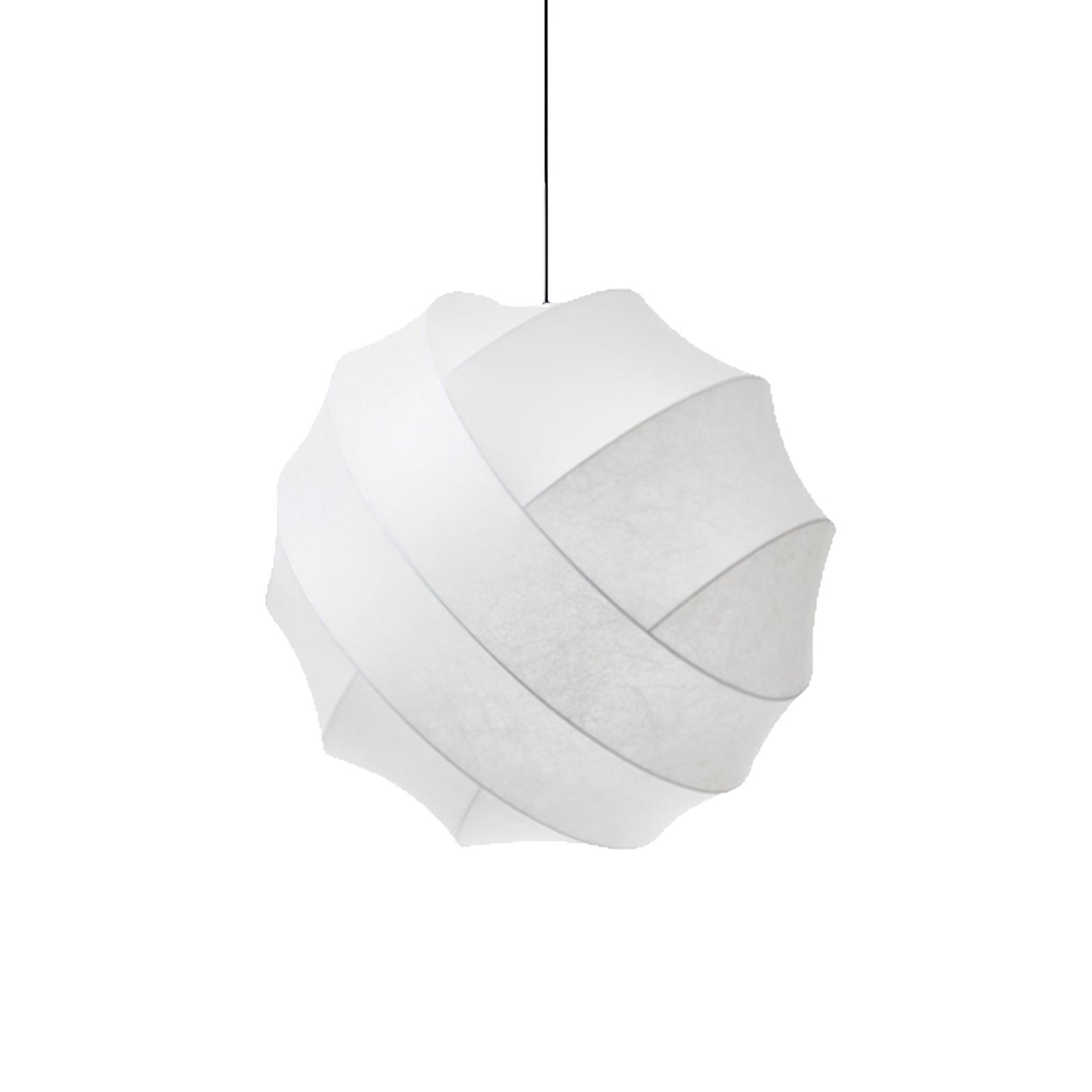 Wabi-Sabi Style Fiber Cocoon Pendant Lamp M400