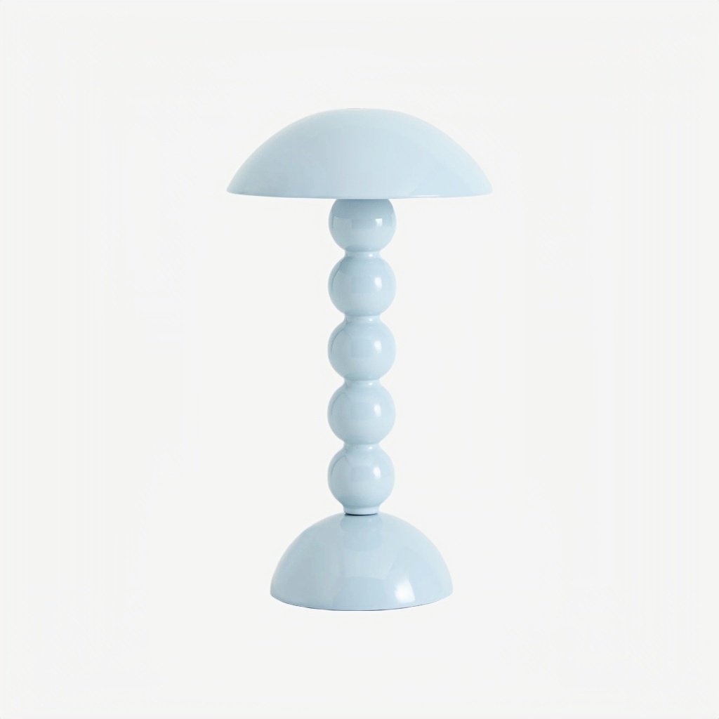 Modo LED Table Lamp - Orb-Stacked Base Mushroom Shade Perfect for Living Room or Bedroom T722