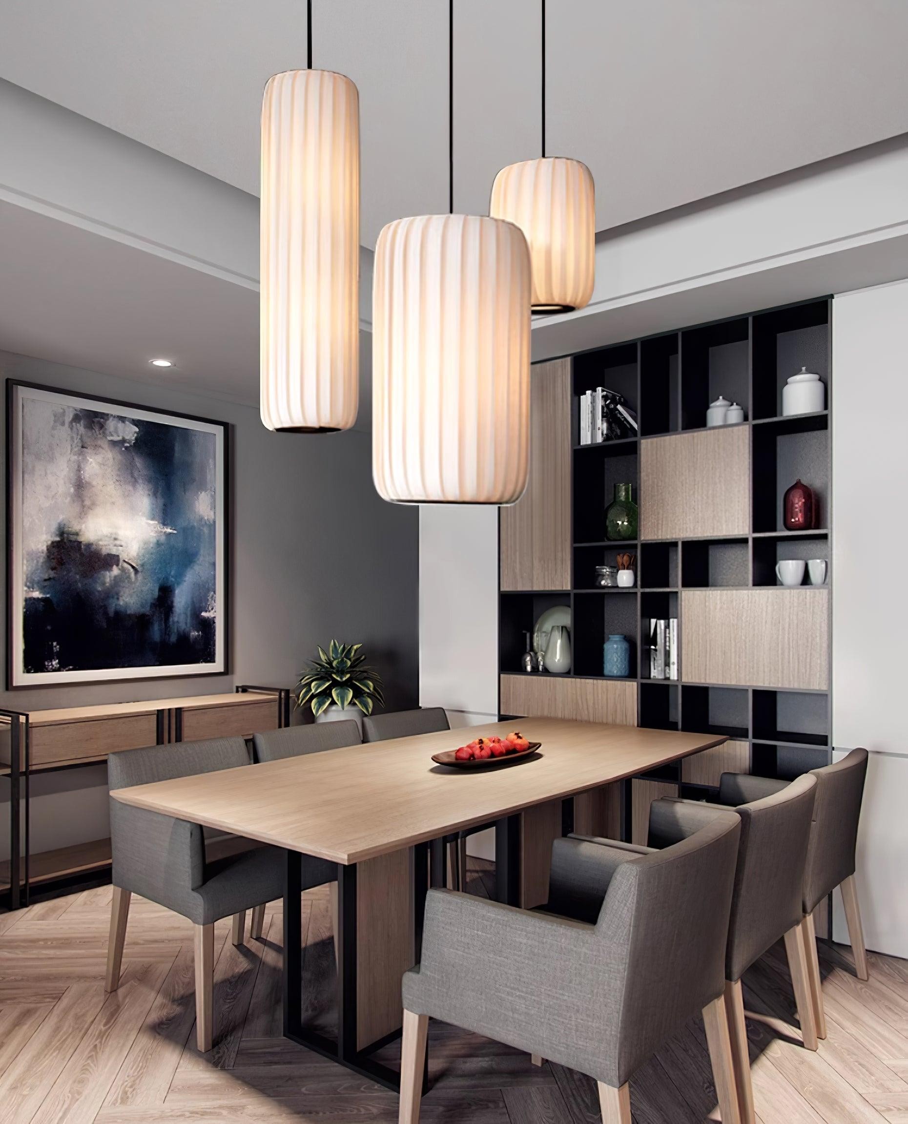 Scandinavian Minimalist Fabric Pendant Lamp M232