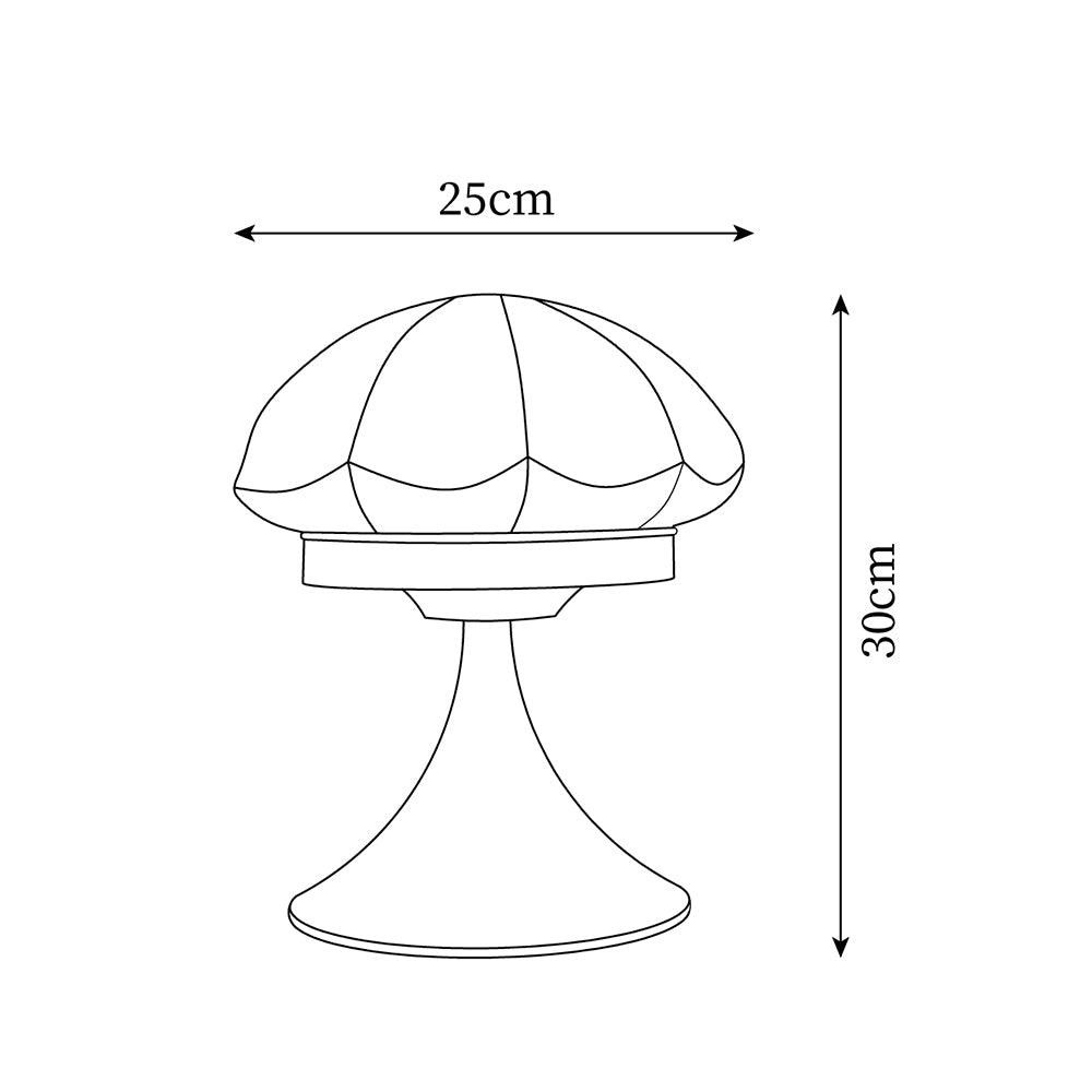 Bauhaus Glass Table Lamp For Bedroom M288