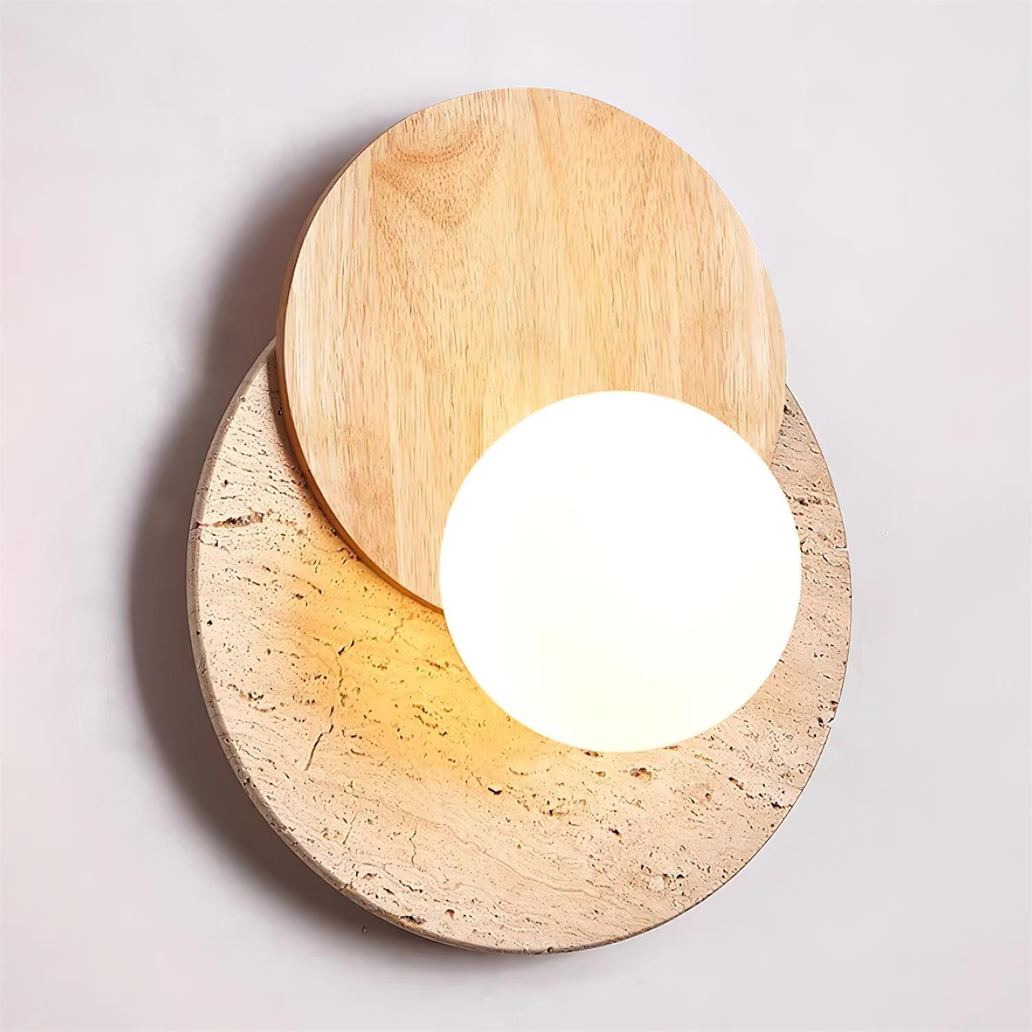 Simple Double Circle Splicing Wall Lamp M125