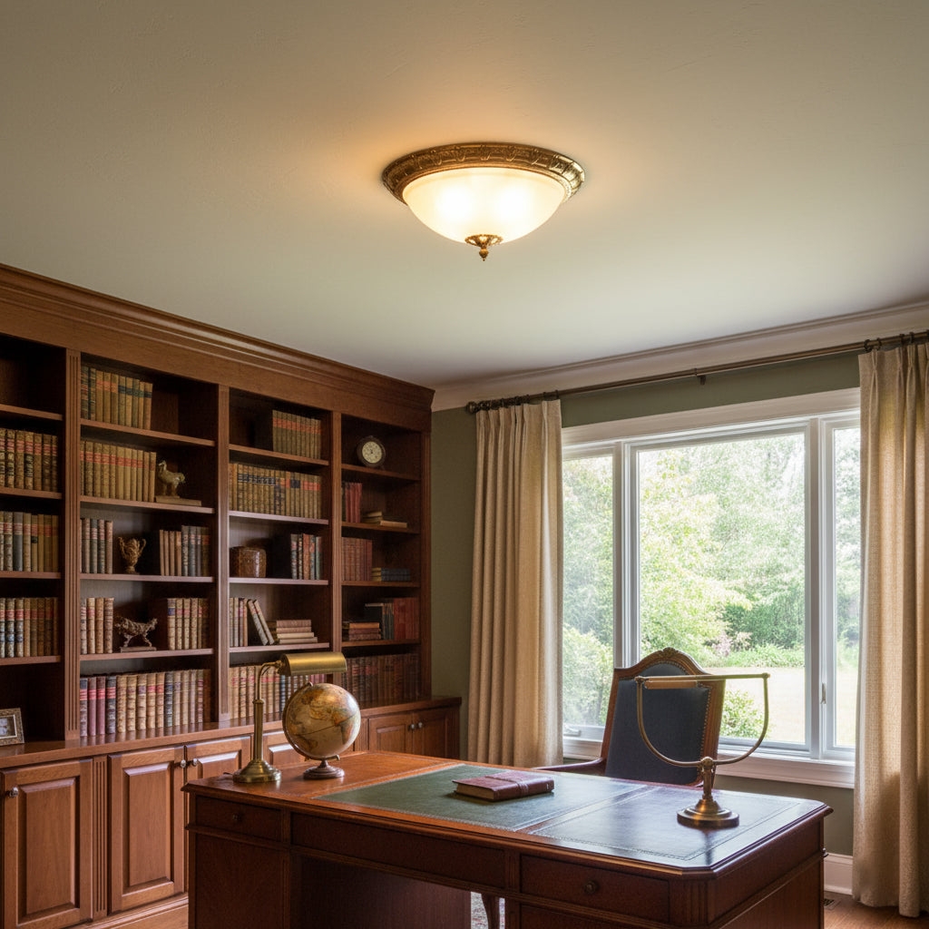 Deltana Flush Ceiling Lamp T1961