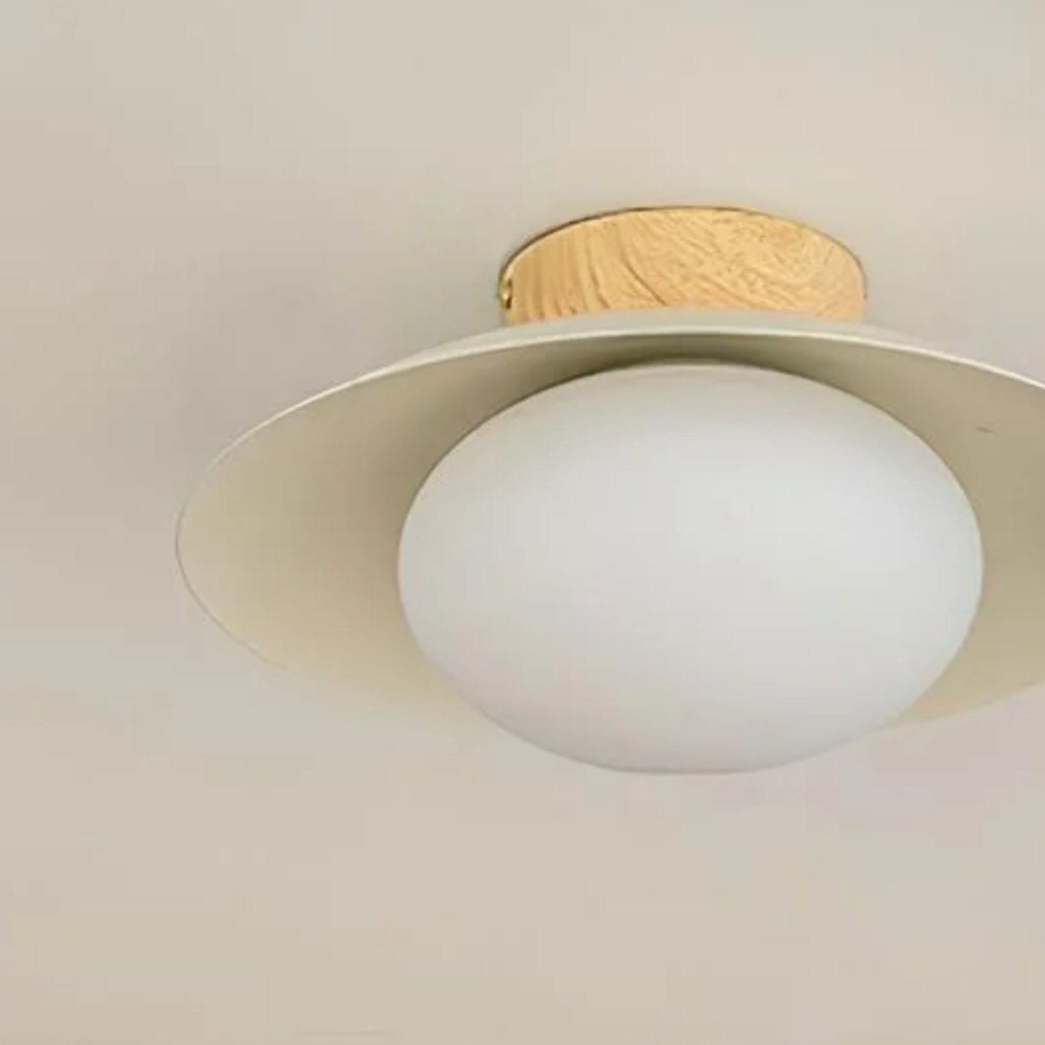 Oribela Globe Ceiling Light - Sculptural Modern Flush Mount for Kitchen T508