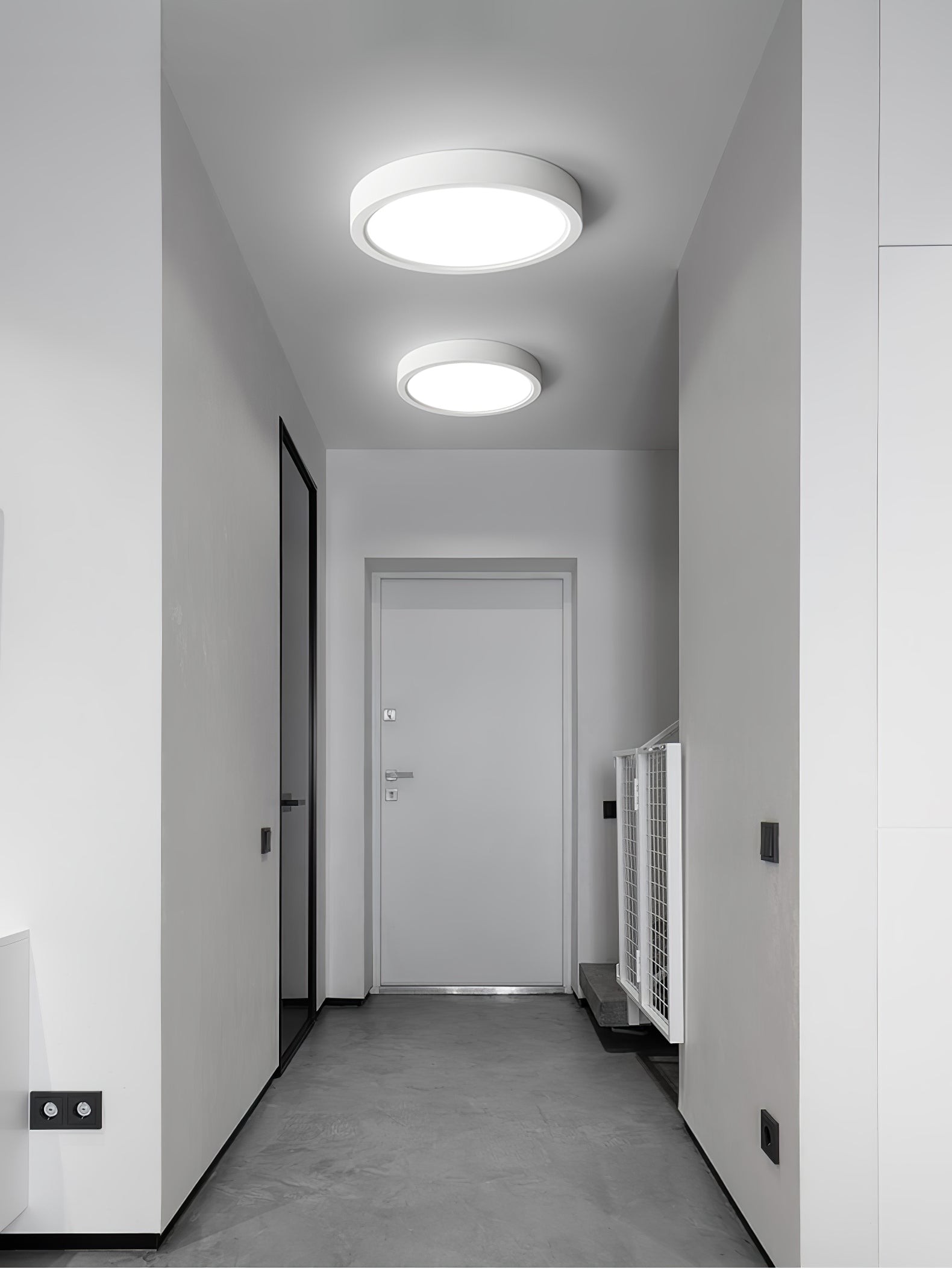 Minimalist Modern Round Acrylic Ceiling Light For Bedroom M395