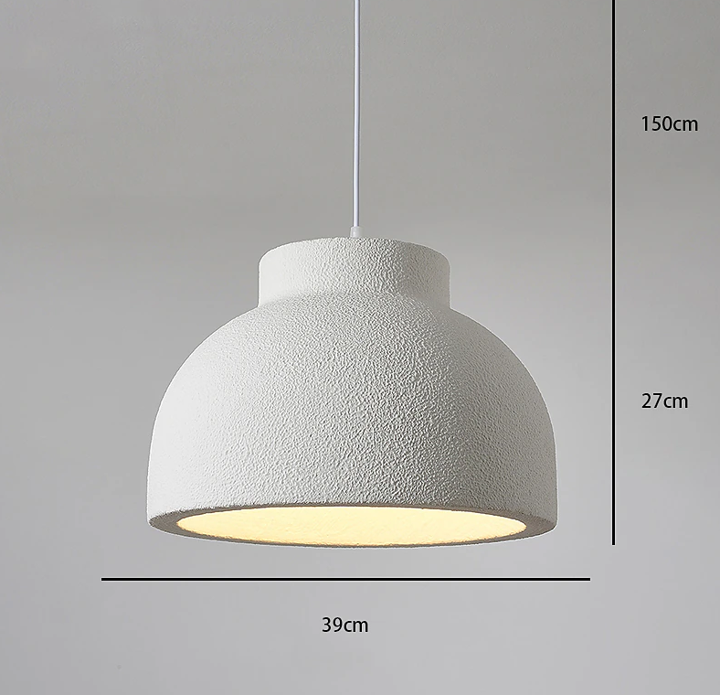 Nordic Bowl Minimalist Polystyrene Pendant Light T2053