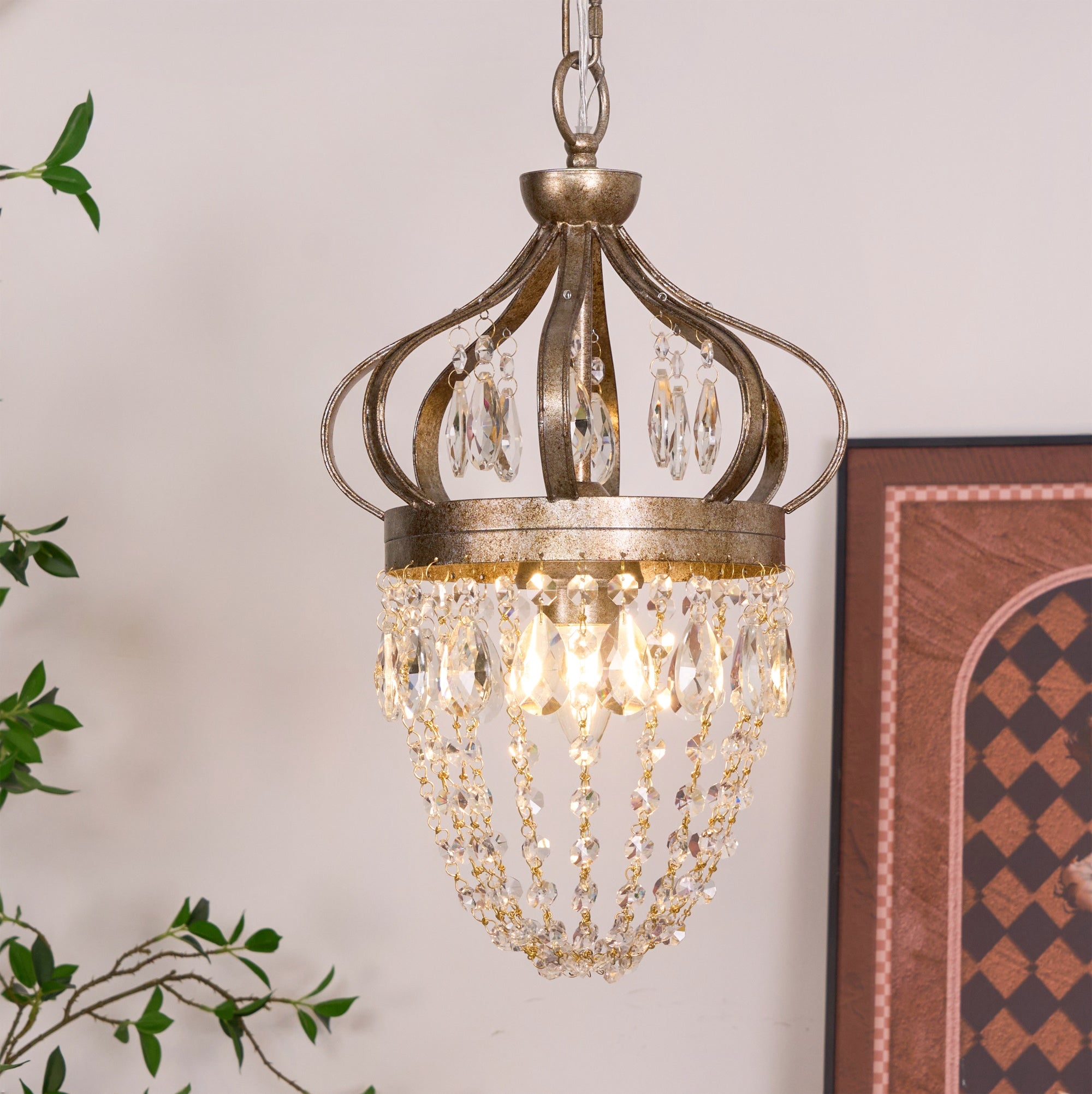 Abella Tear Drop Chandelier T1741