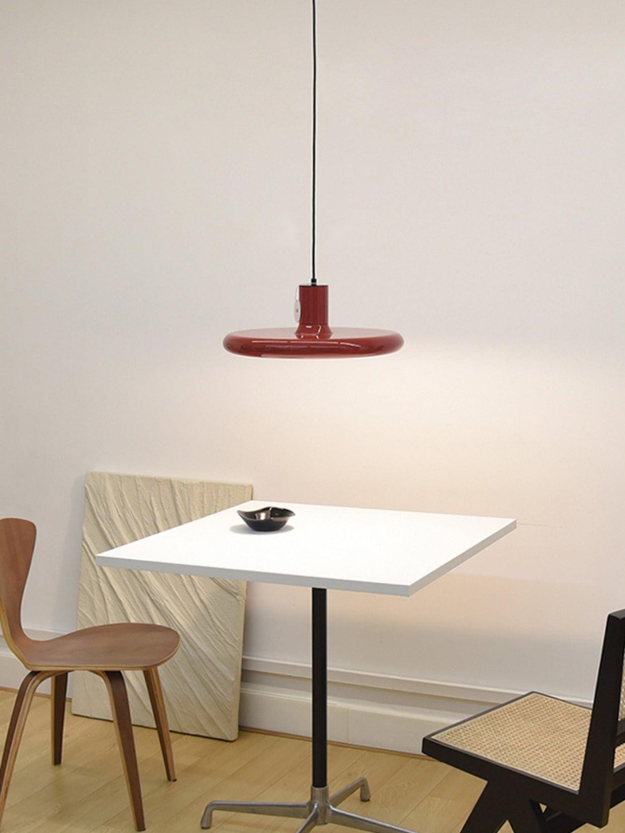 Vintage UFO Frisbee Pendant Lamp M341