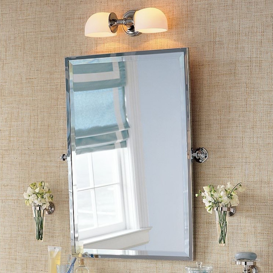 Modern Mercer Double Horizontal Metal Wall Sconce T145