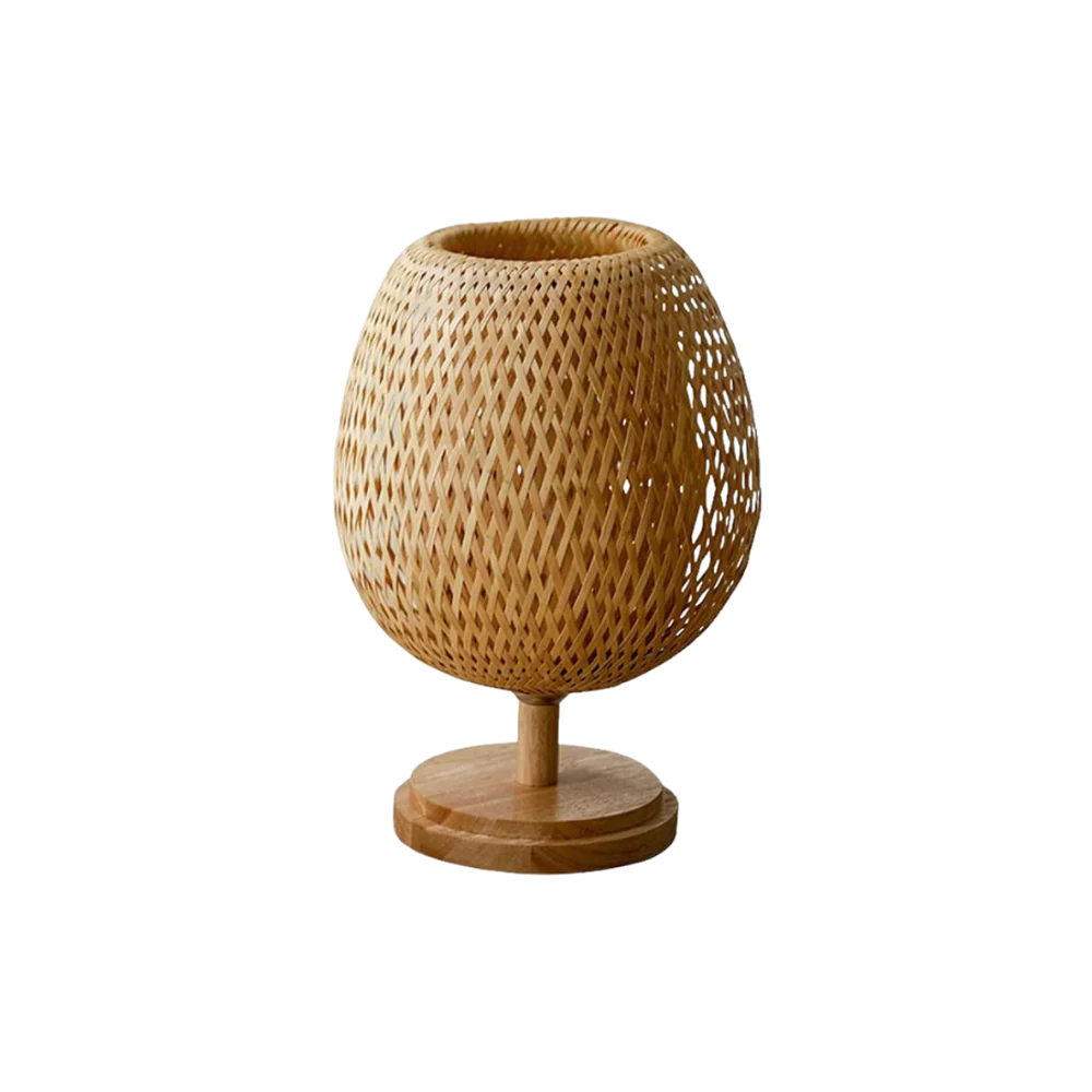 Handcrafted Sustainable Bamboo Table Lamp T2071