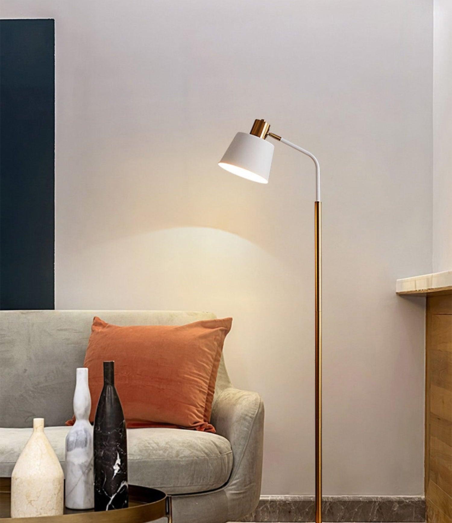 Modern Simple Luxury Metal Color Blocking Floor Lamp M373