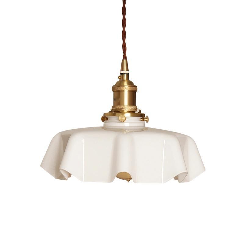 Retro Minimalist Glass Pendant Light