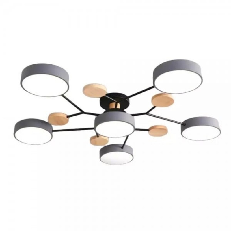Nordic Branched Disc Metal Ceiling Lamp S192