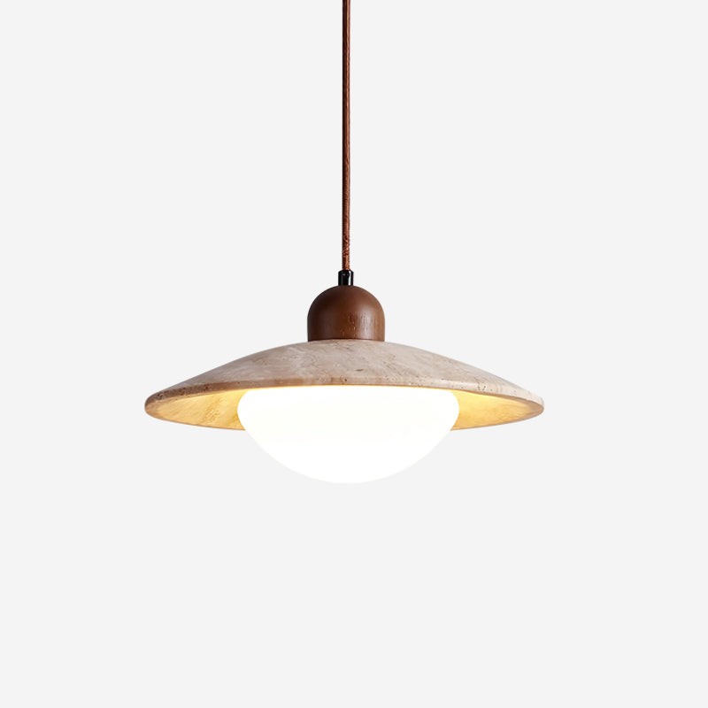 Wood Retro Wabi-Sabi Style Pendant Lamp M180