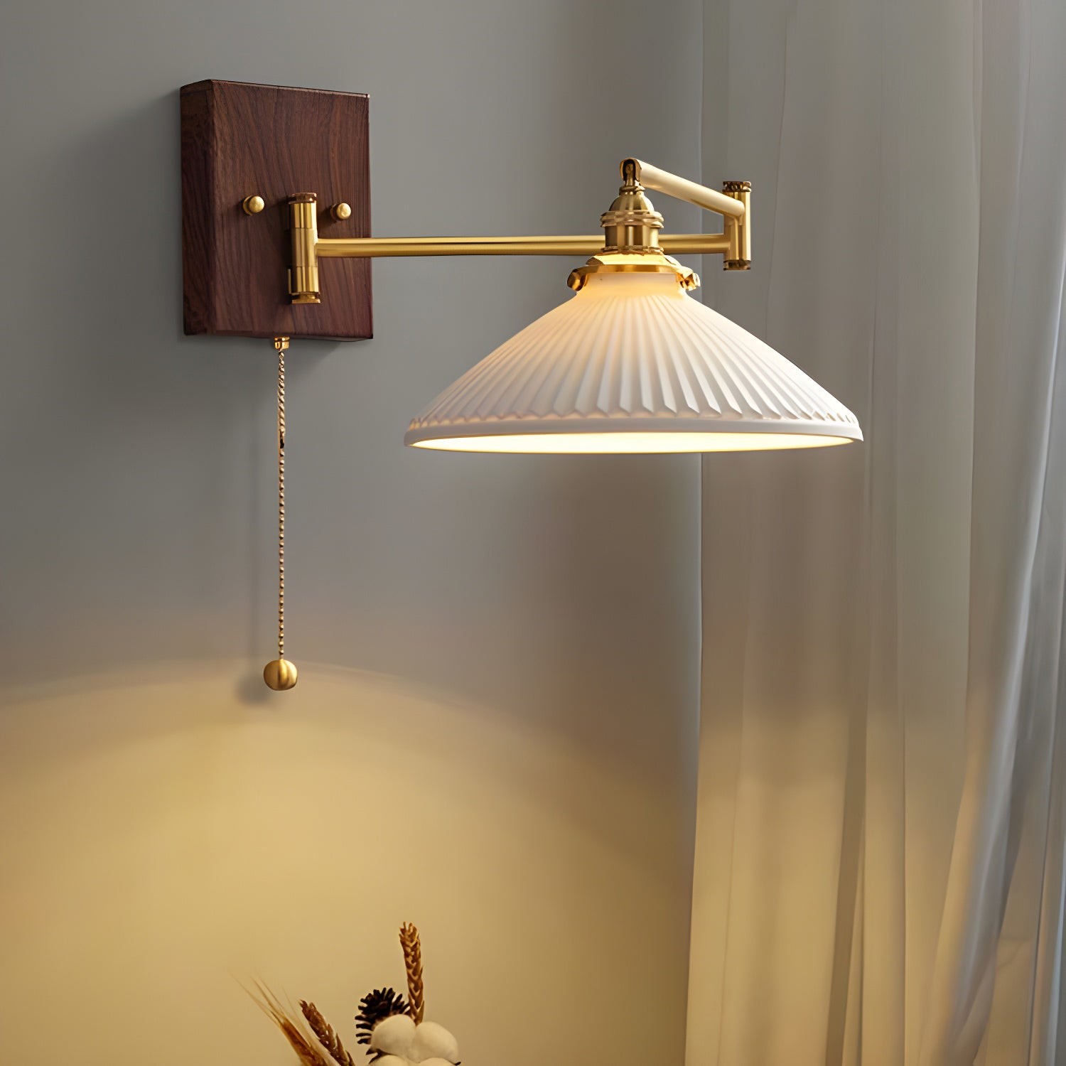 Ceramic Geometry Wall Lamp M379