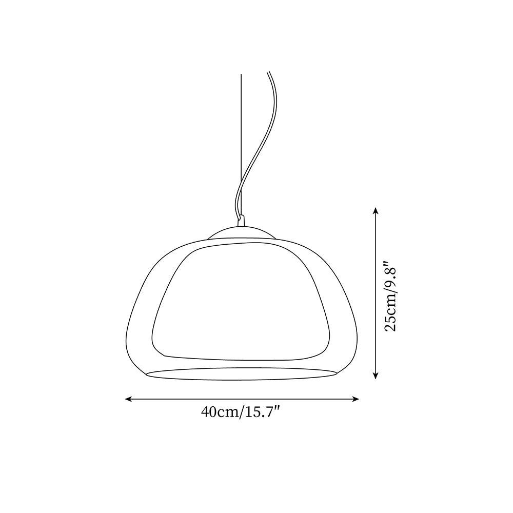 Jelly Glass Pendant Light P026