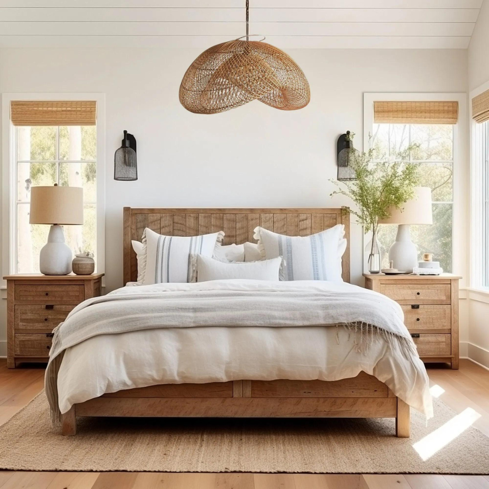 The Alluring Rattan Essence of Wabi-Sabi Pendant Light T2056