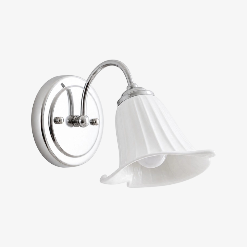 Celvane Elegant Calla Lily Wall Lamp - French Minimalist Bedroom and Living Room Lighting T2273