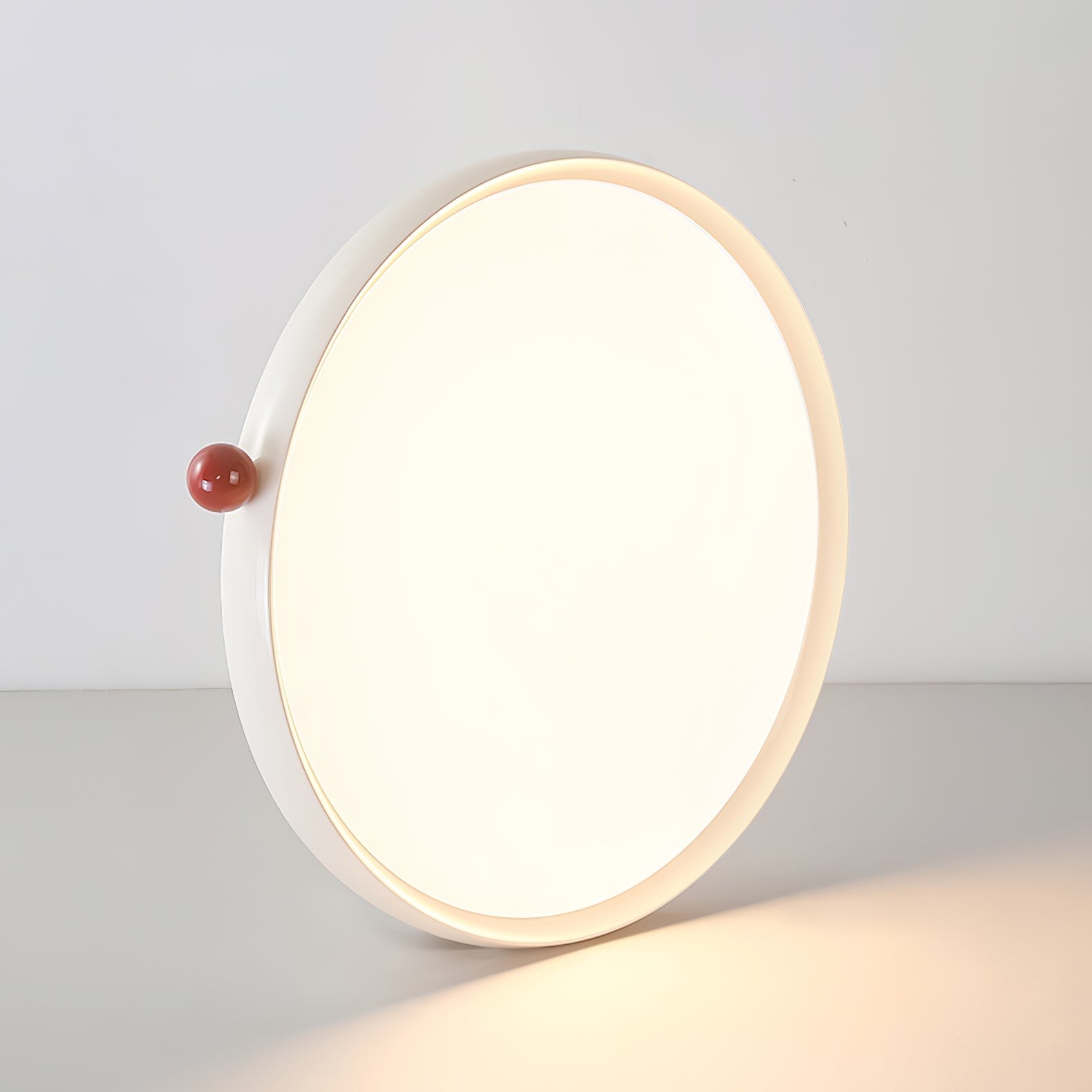 Minimalist Disc Cream Style Ultra-thin Ceiling Lamp M440