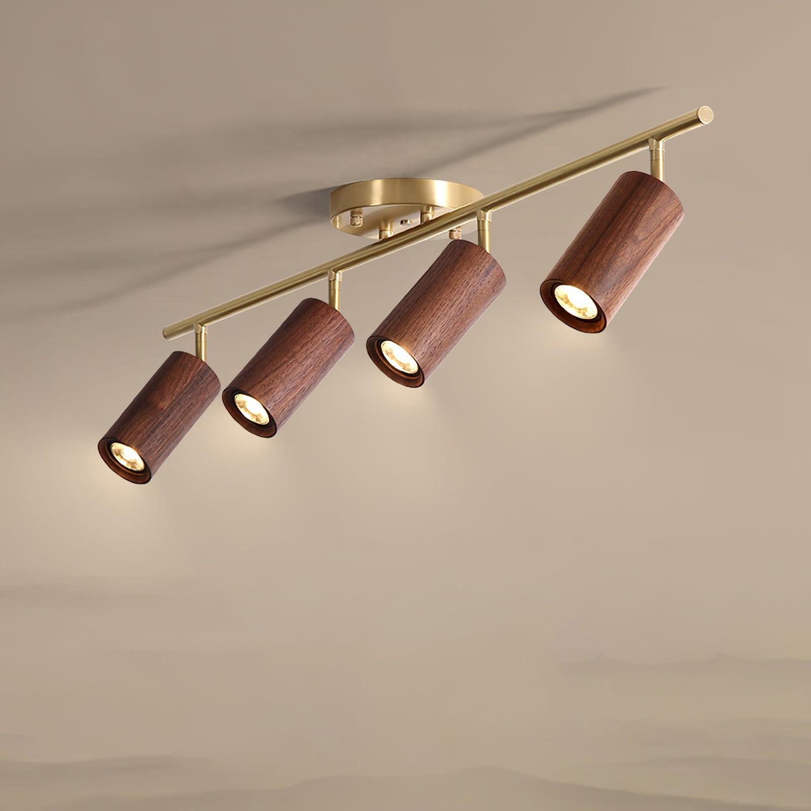 Fashion Wooden Modern Track Lighting M12