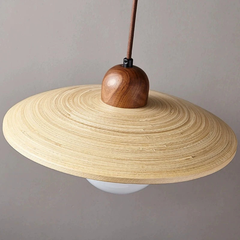 Nordic Bamboo & Wooden Pendant Light T2145