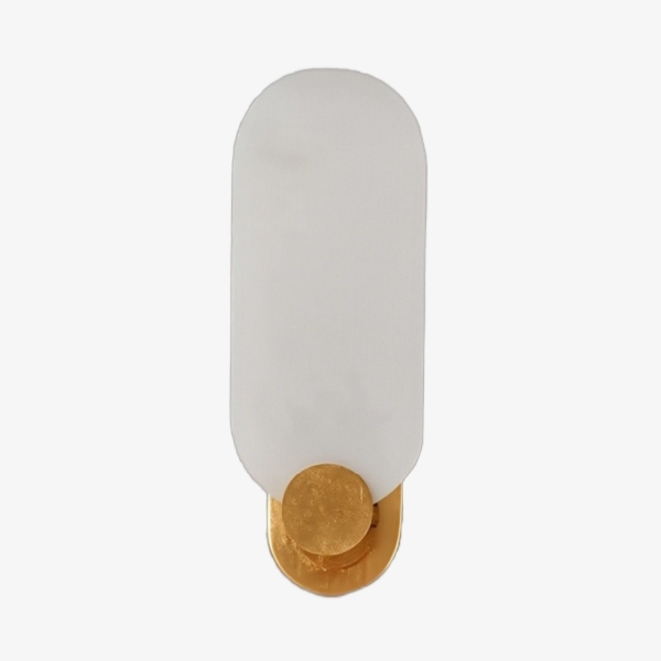 Albi Decorative Wall Sconce Ambient Diffused Glow - Artful Carved Aesthetic Dining Room Corridor T713