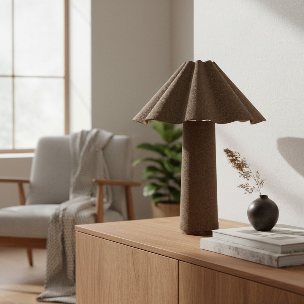 Weavara Fabric Table Lamp - Elegant Lighting for Living Room T660