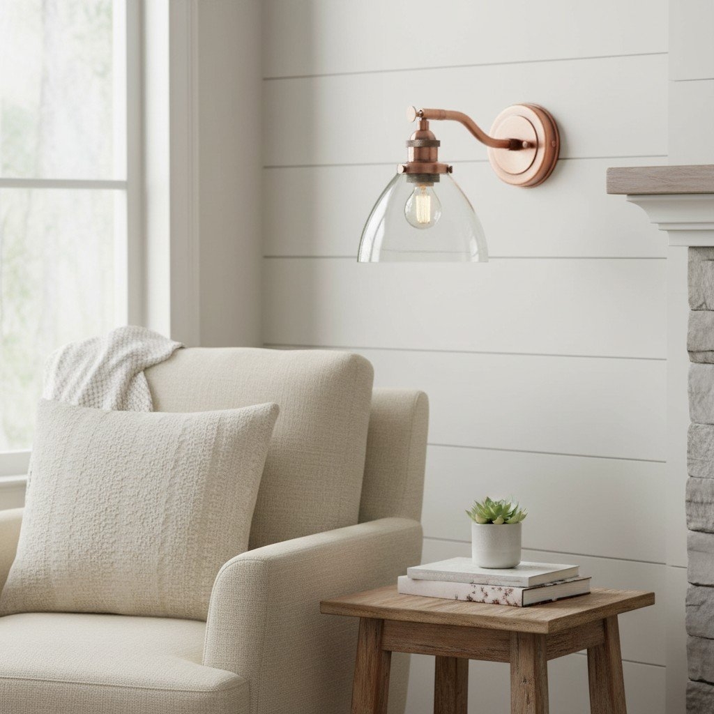 Novera Wall Light Collection - Glass Shade Finishes in Brass Silver Nickel Copper – Residential and Boutique Hospitality T838