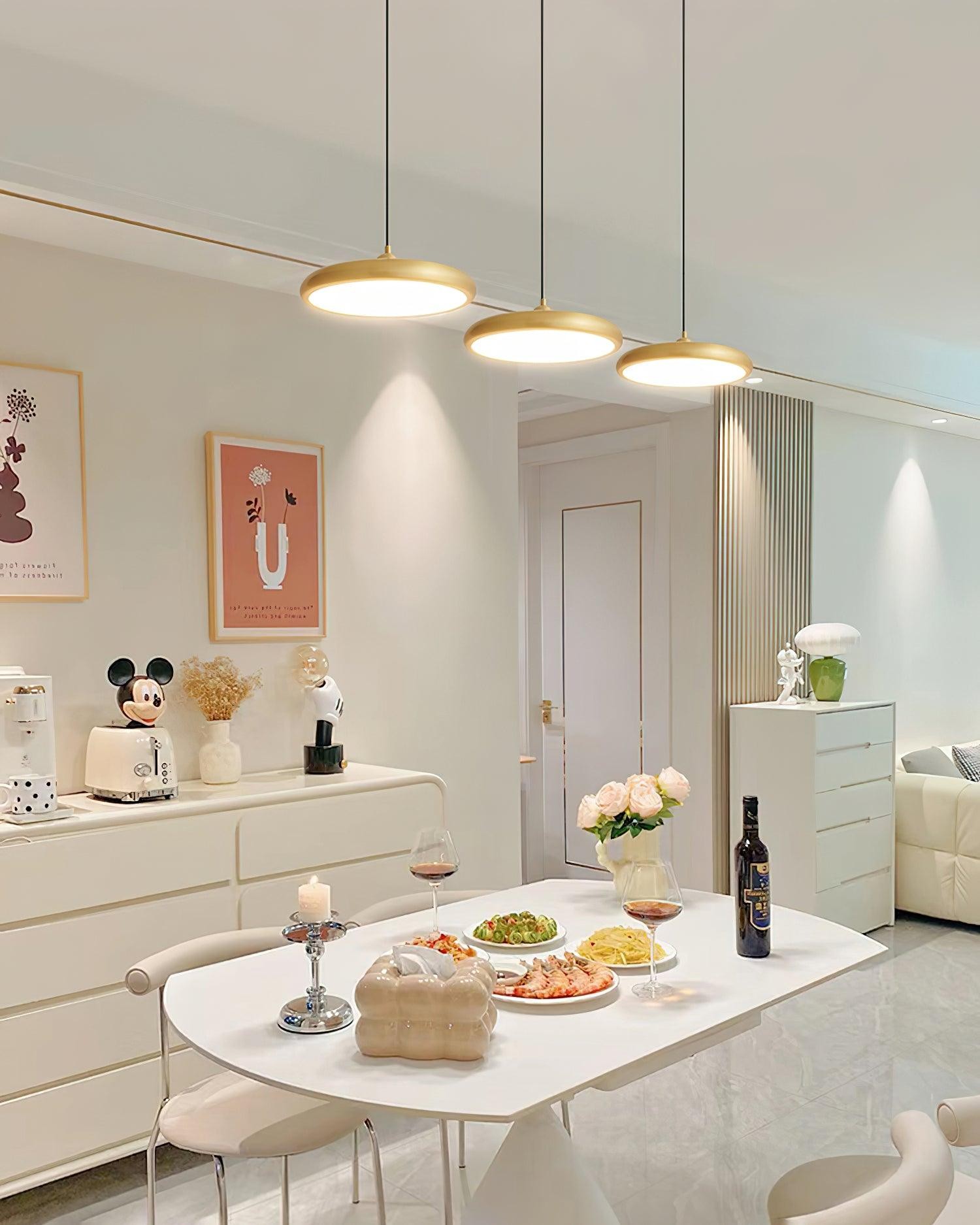 Thin Disc Pendant Lamp M404