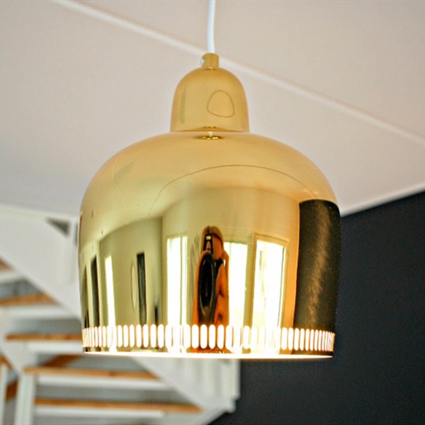 Golden Bell Pendant Lamp