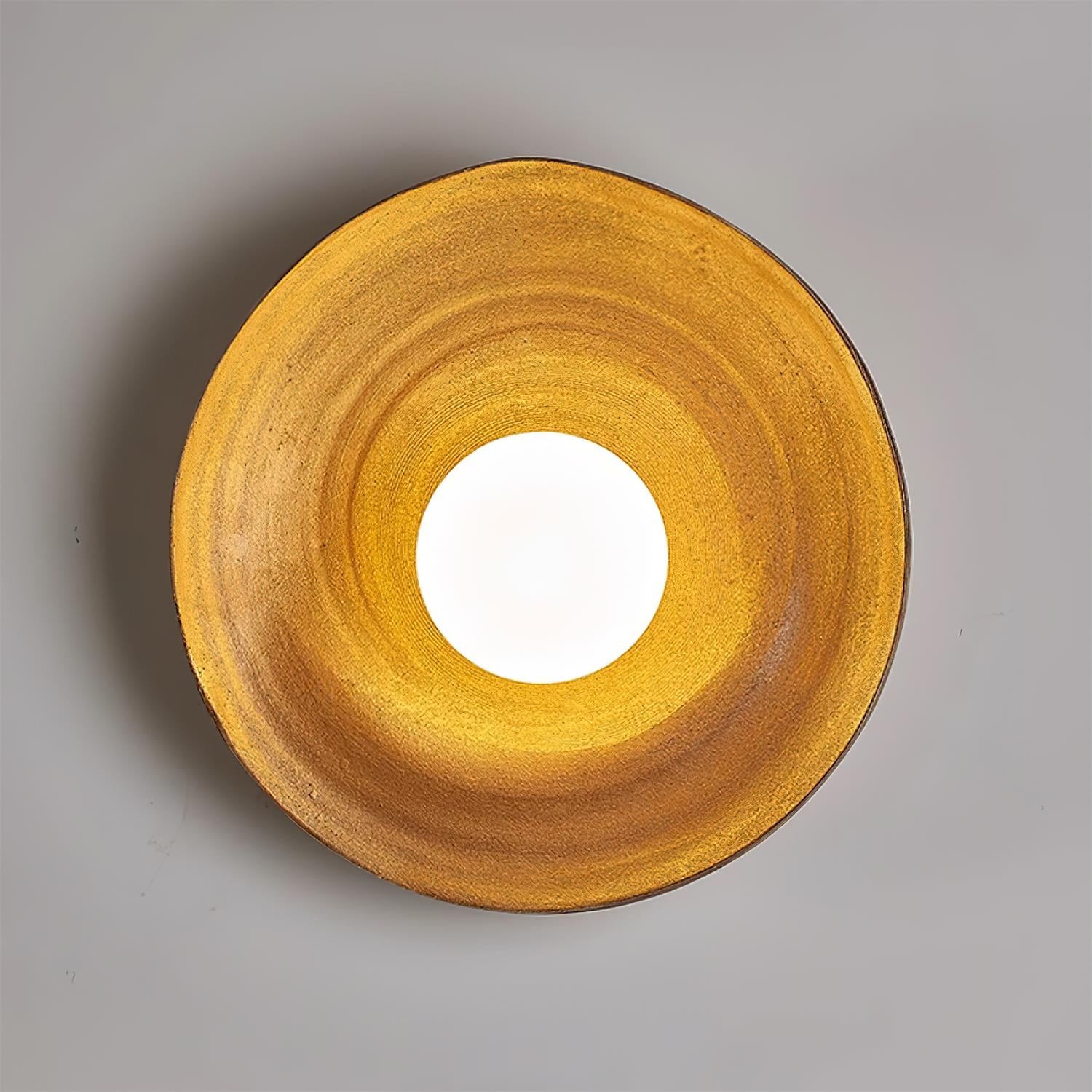 Retro Irregular Round Wall Lamp M103