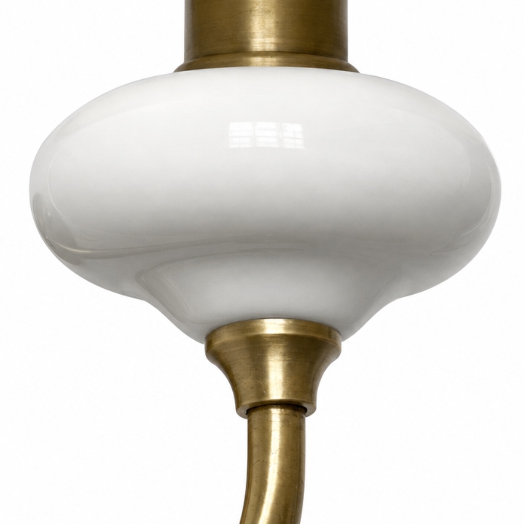 Shellure Ceramic Seashell Wall Lamp - Elegant French Style Bedroom Accent Light T2222