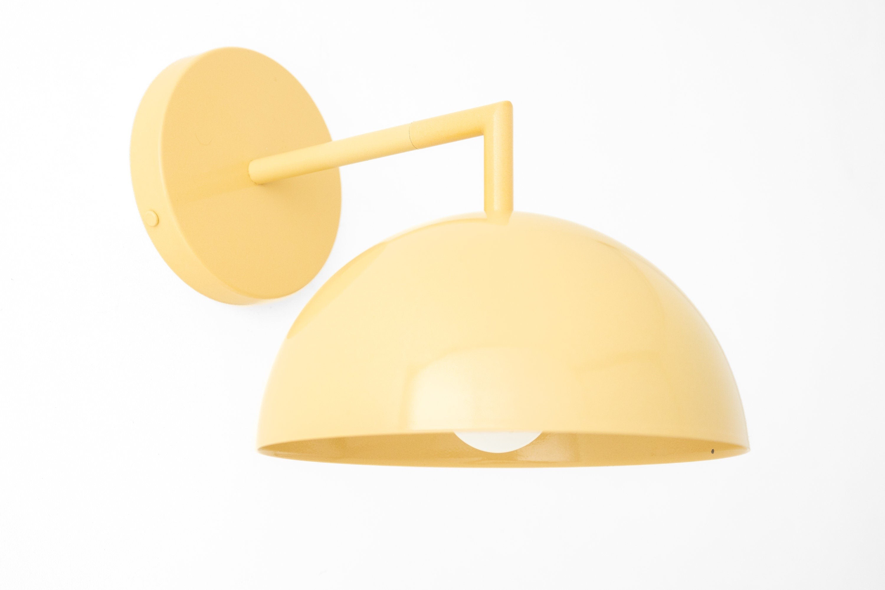 Metio Dome Minimalist Dome Sconce - Stylish Colorful Wall Light T377