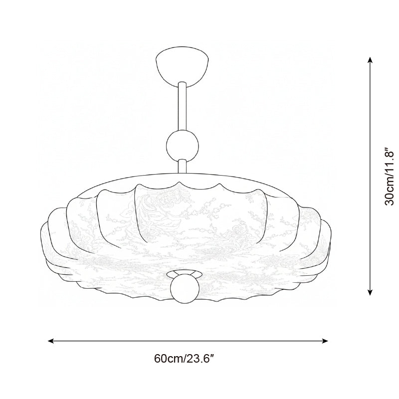 Silkara Ceiling Lamp T1495