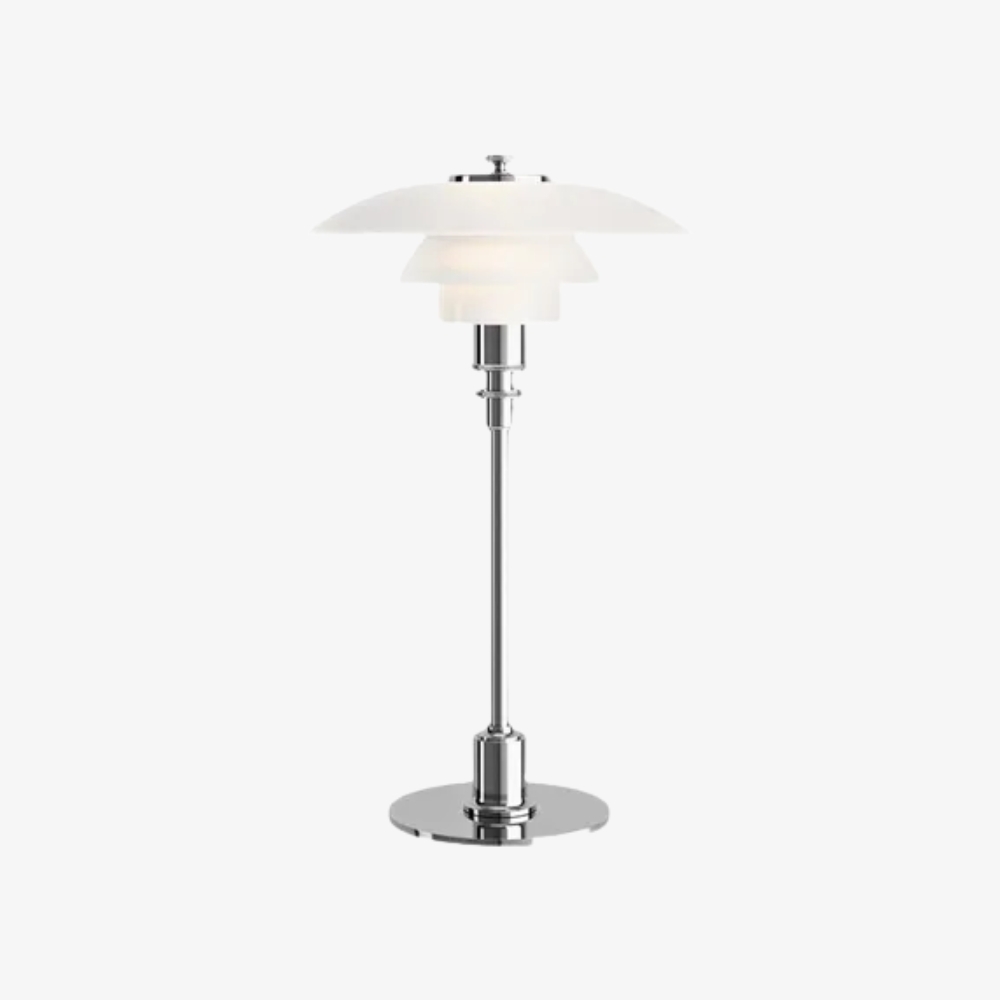 Layora Multilayer Glass Table Lamp - Modern Lighting Fixture Metal Style for Living Room T1178