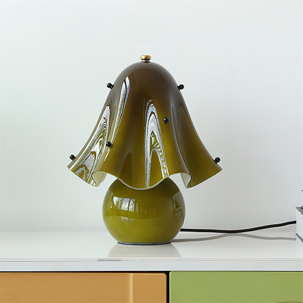 Bellina Sculptural Bell Flower Table Lamp - Accent Lighting for Room T281