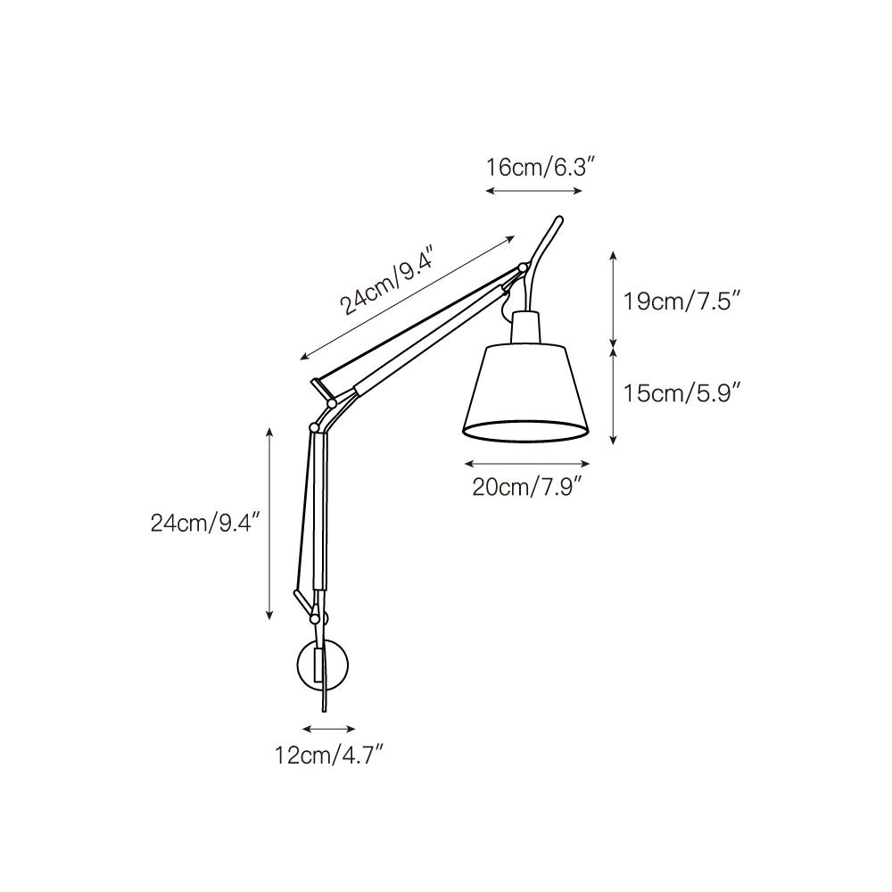 Velthea Plug-in Wall Lamp T1939