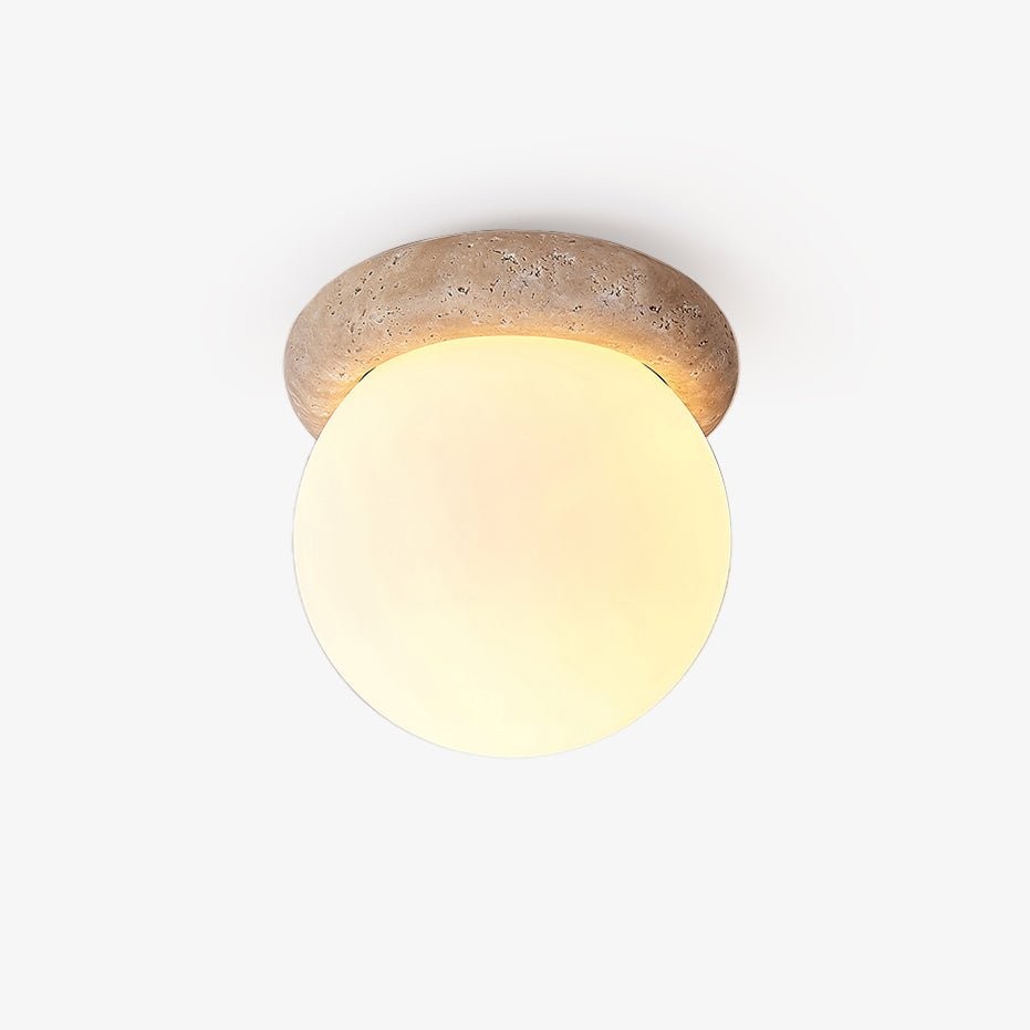 Marble Travertine Asteroid Ceiling Lamp M479