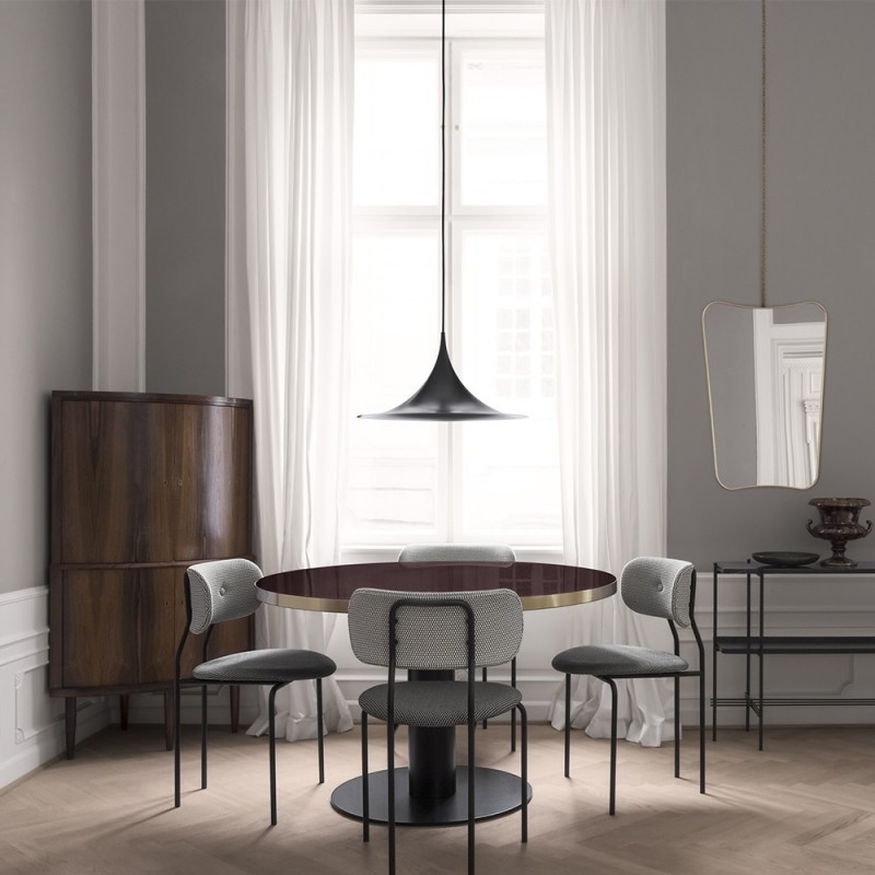 Modern Horn Pendant Light – Metal Design for Dining Room