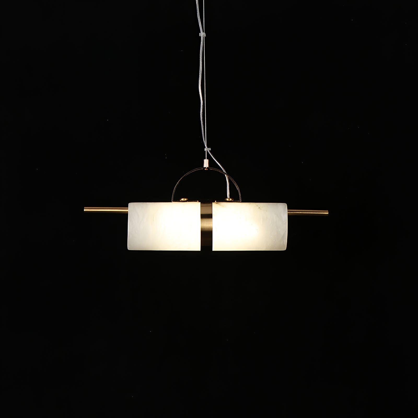 Mini Cylindrical Alabaster Pendant Light T1645