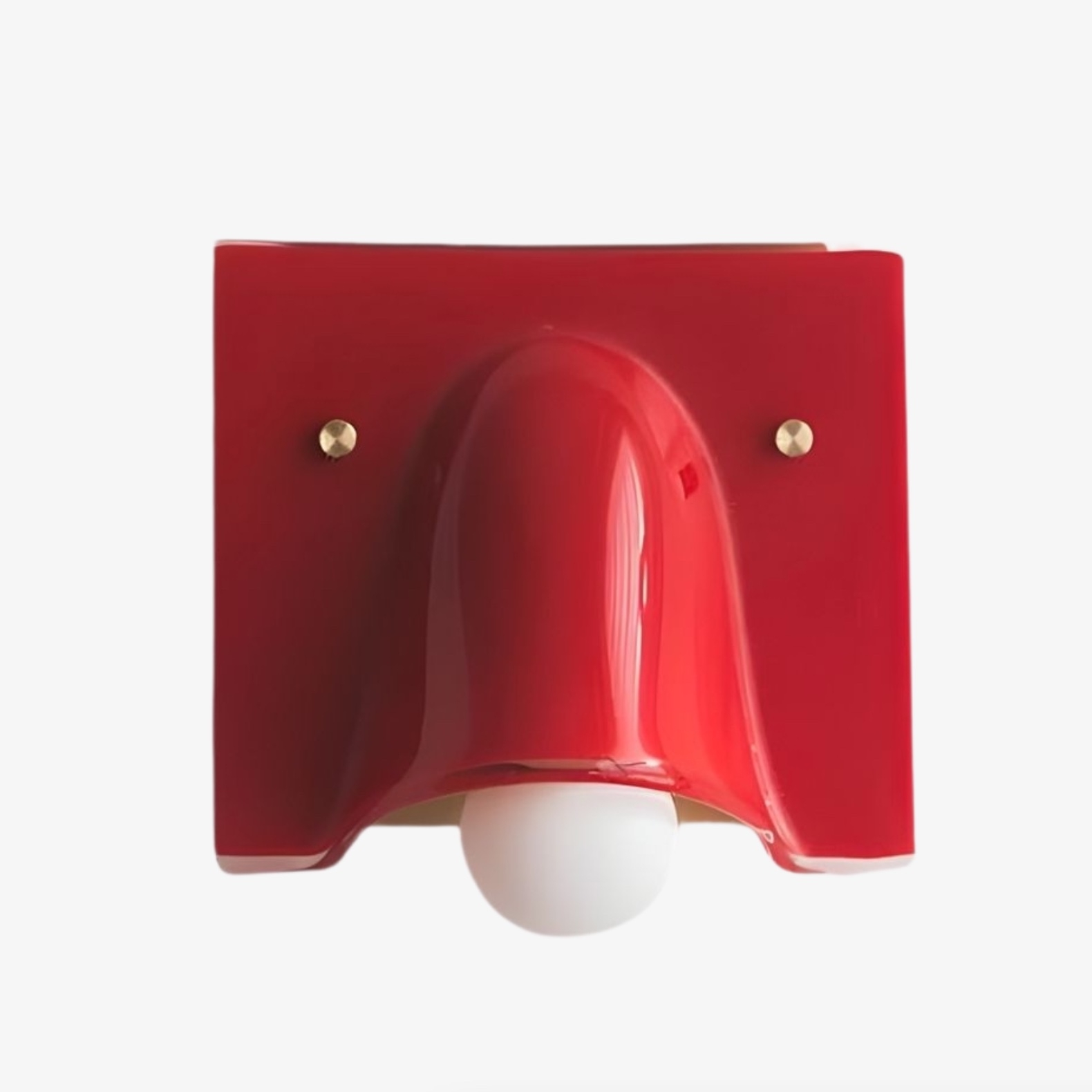 Colorful Sculptural Wall Lamp – Resin Design for Living Room