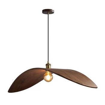 Wooden Dragonfly Pendant Light