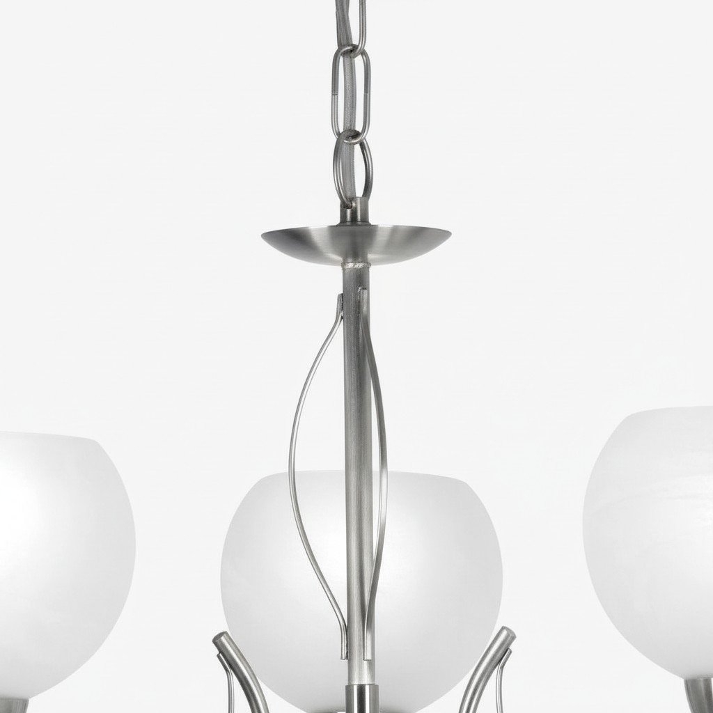 Armicora Multiple Lights Antique Chandelier - Elegant Metal Finish for Dining Rooms or Living Areas T940